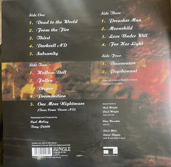 Fields Of The Nephilim : Fallen (2xLP, Album, RSD, Ltd, RE, Gat)