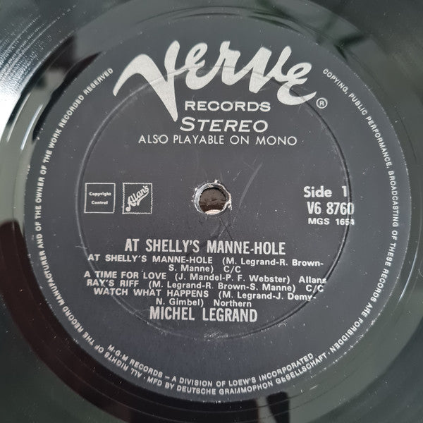 Michel Legrand : At Shelly's Manne-Hole (LP, Album)