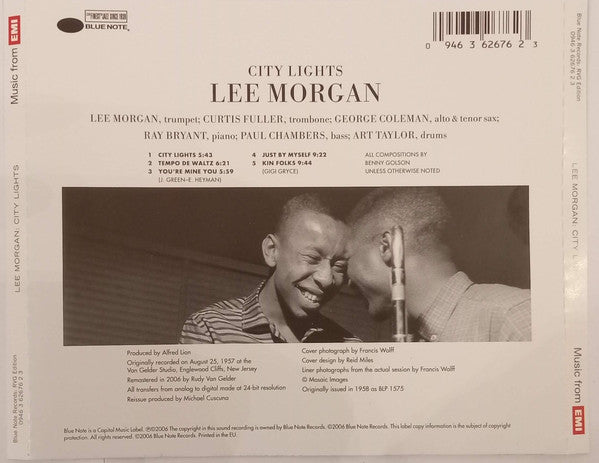 Lee Morgan : City Lights (CD, Album, RE, RM)