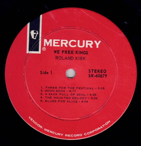 Roland Kirk : We Free Kings (LP, Album, RE)