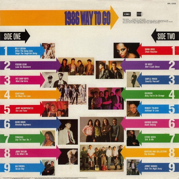 Various : 1986 Way To Go (LP, Comp)