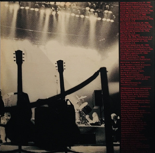 Eagles : Eagles Live (2xLP, Album)