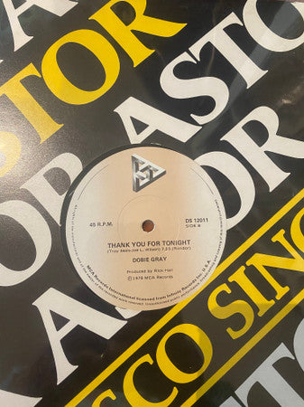 Dobie Gray : You Can Do It / Thank You For Tonight (12", Single)