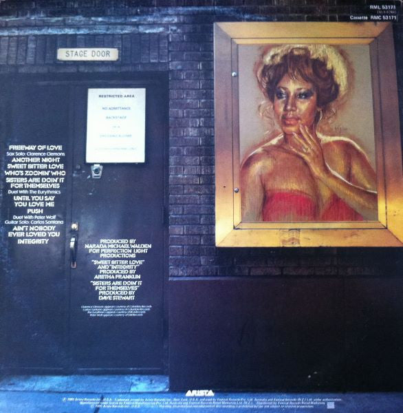 Aretha Franklin : Who's Zoomin' Who? (LP, Album)