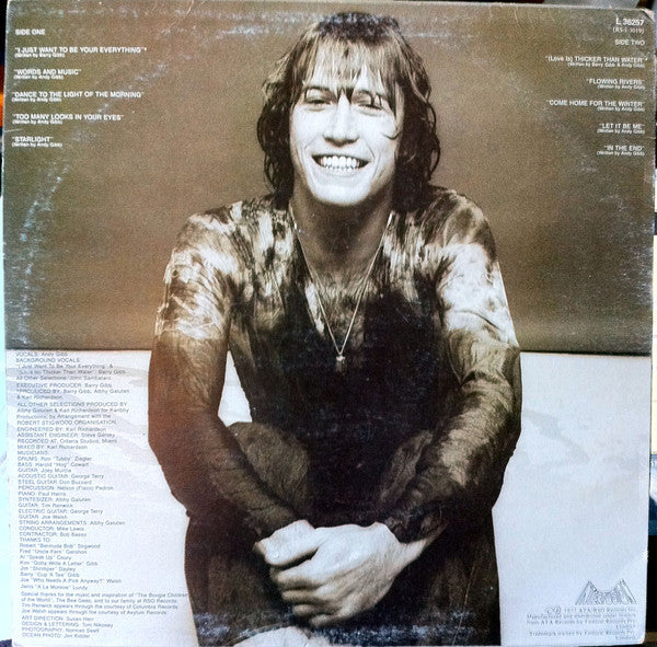 Andy Gibb : Flowing Rivers (LP, Album)