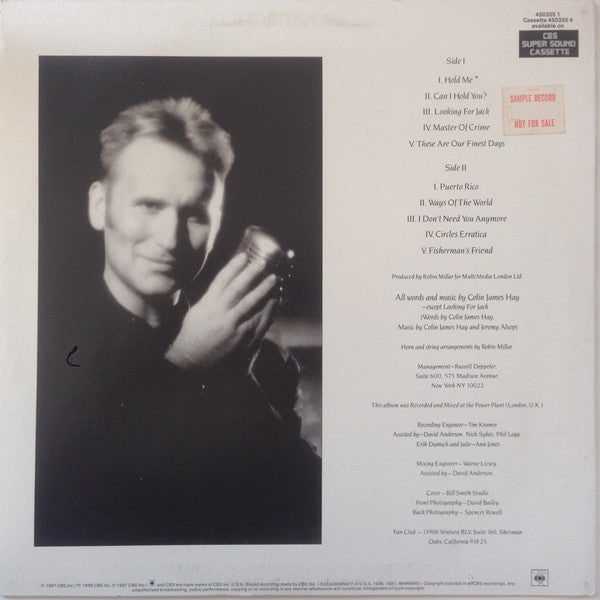 Colin Hay : Looking For Jack (LP, Album)