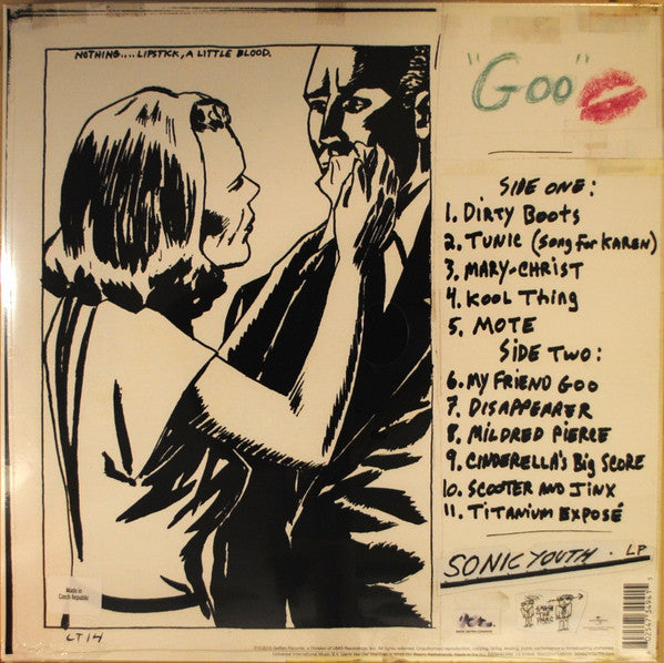 Sonic Youth : Goo (LP, Album, RE, 180)