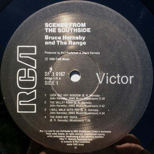 Bruce Hornsby And The Range : Scenes From The Southside (LP, Album, Gat)