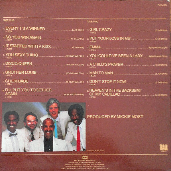 Hot Chocolate : Hot Chocolate's Hottest Hits (LP, Comp)
