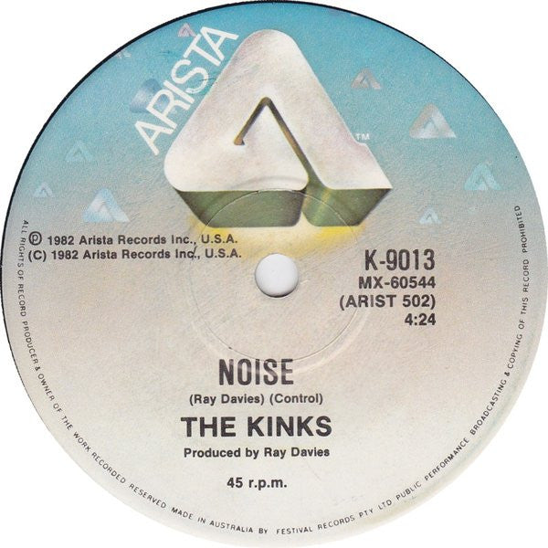 The Kinks : Come Dancing (7", Single)