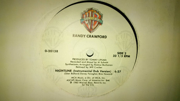 Randy Crawford : Nightline (12", Maxi)