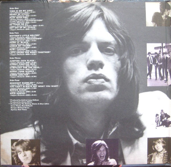 The Rolling Stones : Hot Rocks 1964-1971 (2xLP, Comp, Wad)
