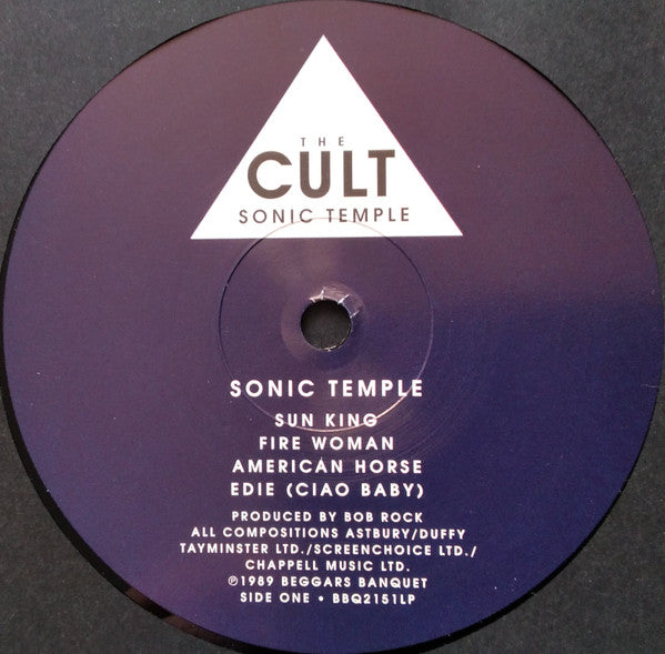 The Cult : Sonic Temple (2xLP, Album, RE, RM, 30t)