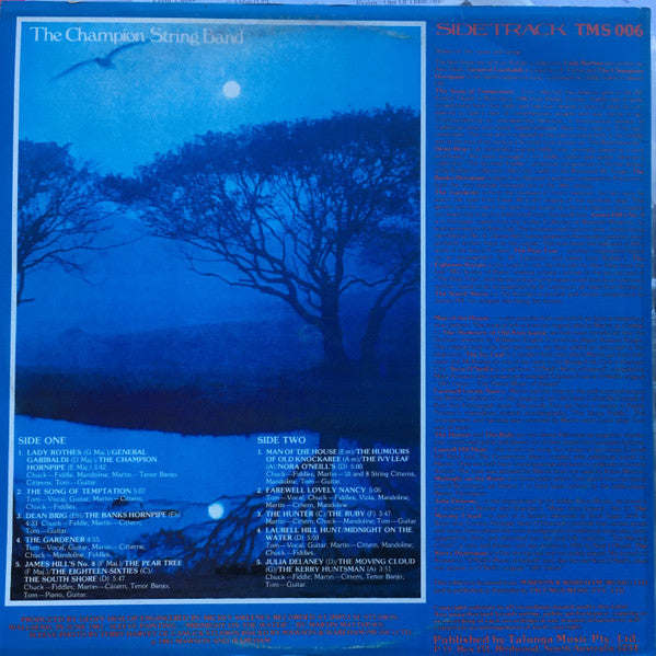 The Champion String Band : The Champion String Band (LP, Album)