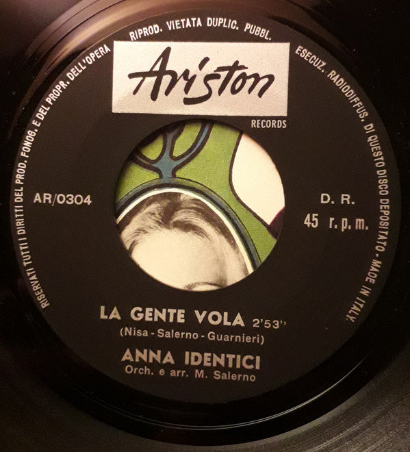 Anna Identici : Il Treno (7")