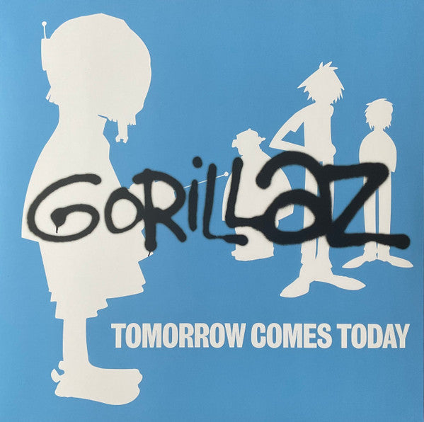 Gorillaz : Tomorrow Comes Today (12", EP, Ltd, RE, Whi)