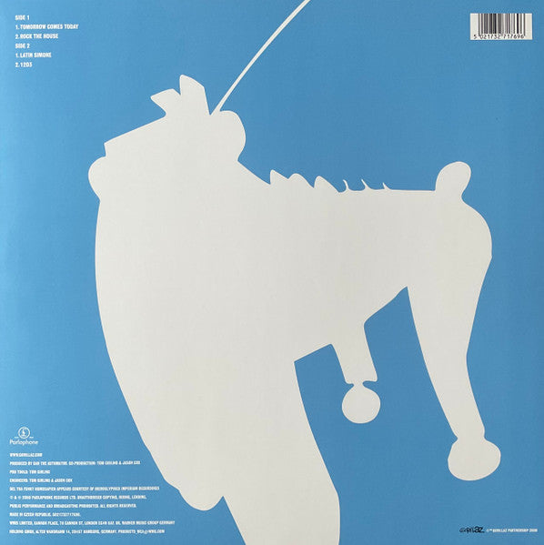 Gorillaz : Tomorrow Comes Today (12", EP, Ltd, RE, Whi)