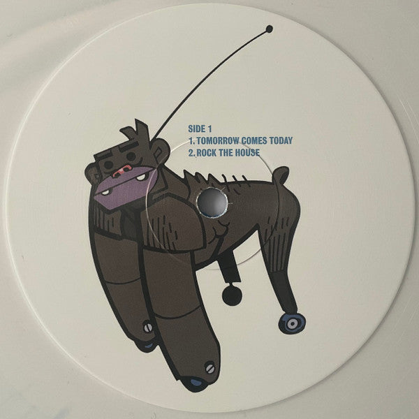 Gorillaz : Tomorrow Comes Today (12", EP, Ltd, RE, Whi)