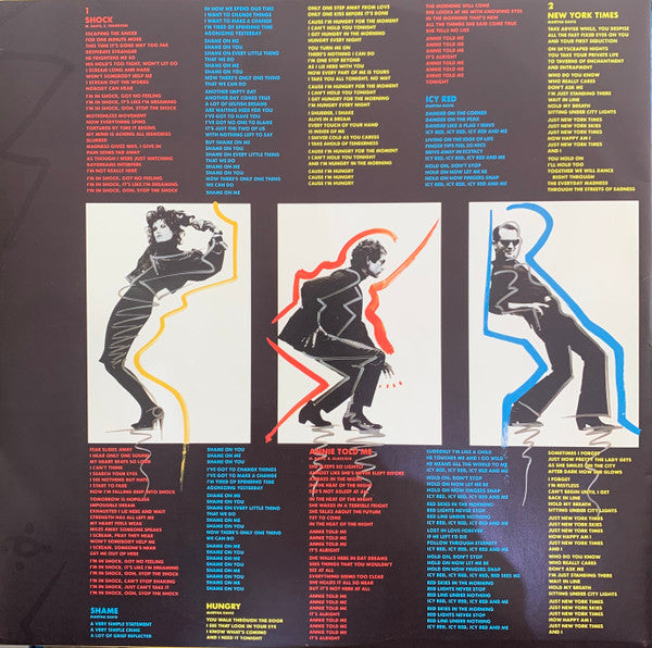 The Motels : Shock (LP, Album, Promo)