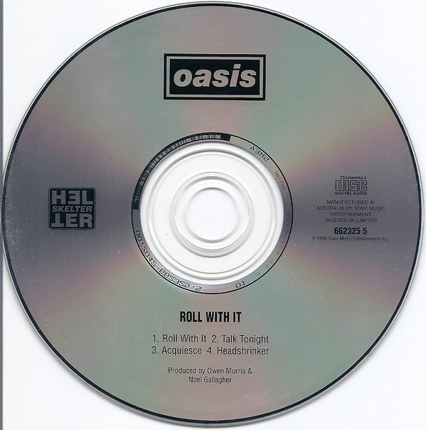 Oasis (2) : Roll With It (CD, Single)