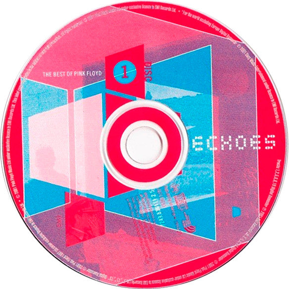 Pink Floyd : Echoes (The Best Of Pink Floyd) (2xCD, Comp, Mixed, RM)