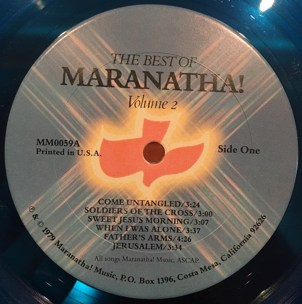 Various : The Best Of Maranatha! Volume 2 (LP, Comp, Blu)