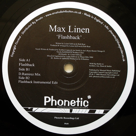Max Linen : Flashback (12")
