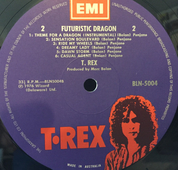T. Rex : Futuristic Dragon (LP, Album)