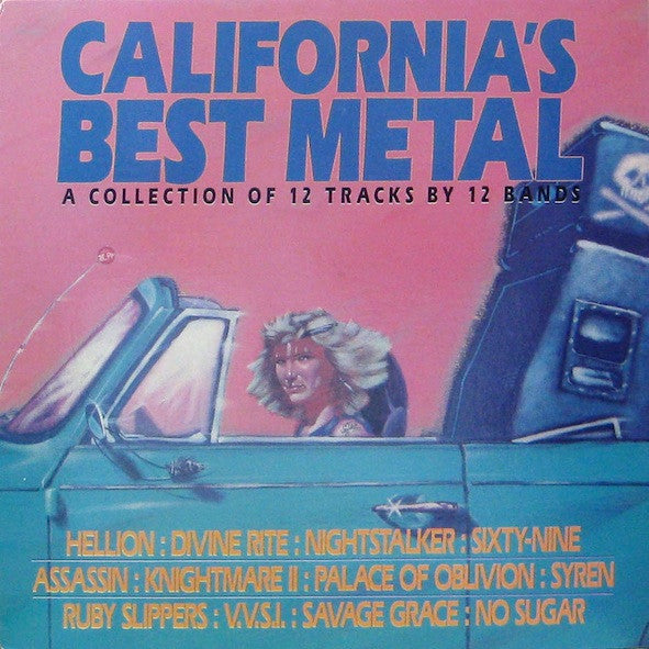 Various : California&#39;s Best Metal (LP, Comp)