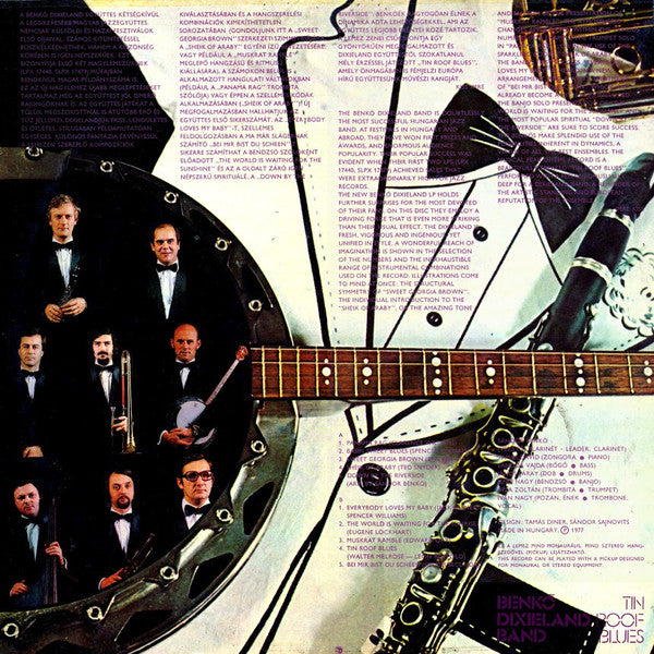 Benkó Dixieland Band : Tin Roof Blues (LP, Album)