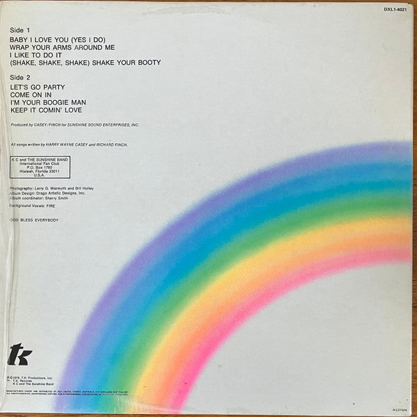 KC & The Sunshine Band : Part 3 (LP, Album)