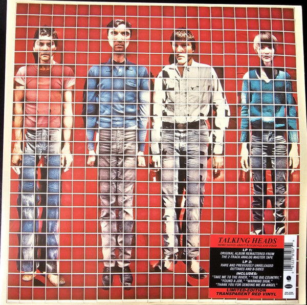 Talking Heads : More Songs About Buildings And Food (LP, Album, RE, RM, Red + LP, Red + Ltd, Gat)