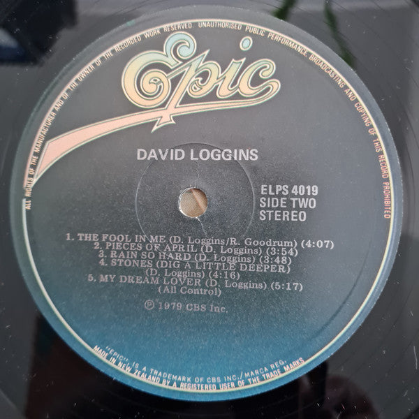 David Loggins* : David Loggins (LP, Album)