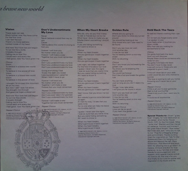 Chris Eaton : Vision (LP, Album)