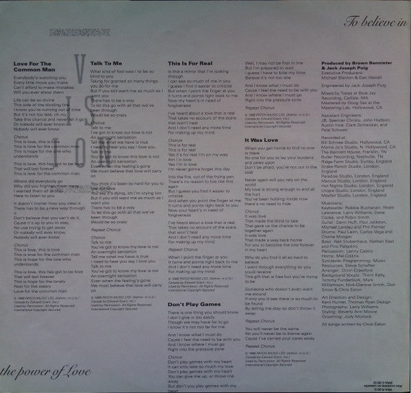 Chris Eaton : Vision (LP, Album)