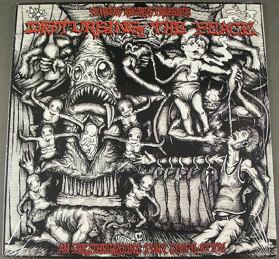 Various : Disturbing The Peace - An Ear2theground Punx Compilation (LP, Comp)