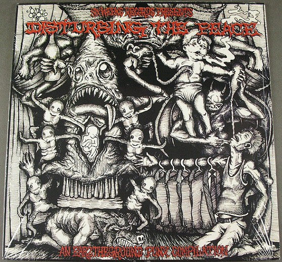 Various : Disturbing The Peace - An Ear2theground Punx Compilation (LP, Comp)