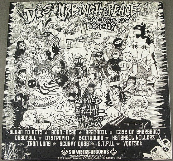 Various : Disturbing The Peace - An Ear2theground Punx Compilation (LP, Comp)