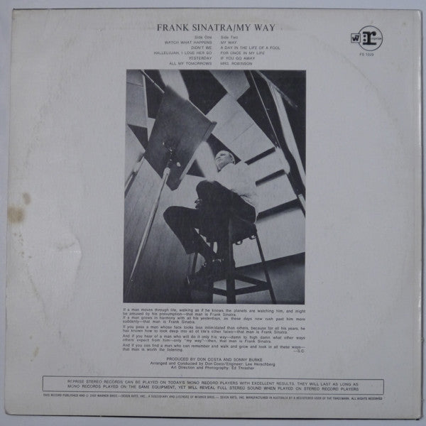 Frank Sinatra : My Way (LP, Album)