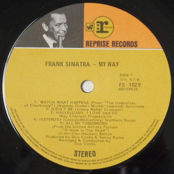 Frank Sinatra : My Way (LP, Album)