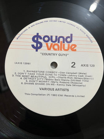 Various : Country Guys (LP, Comp)