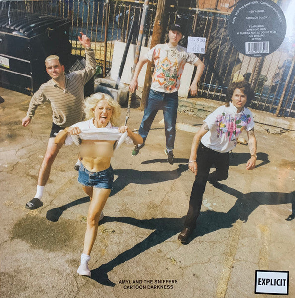 Amyl and The Sniffers : Cartoon Darkness (LP, Album, Car)