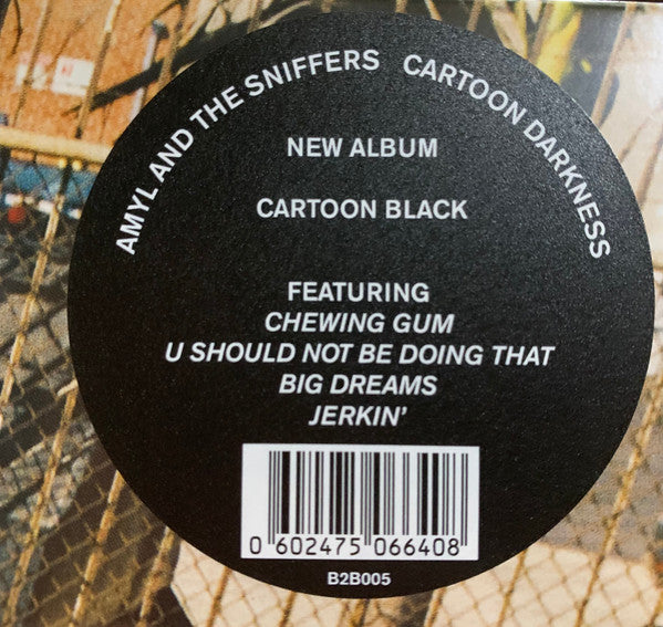 Amyl and The Sniffers : Cartoon Darkness (LP, Album, Car)