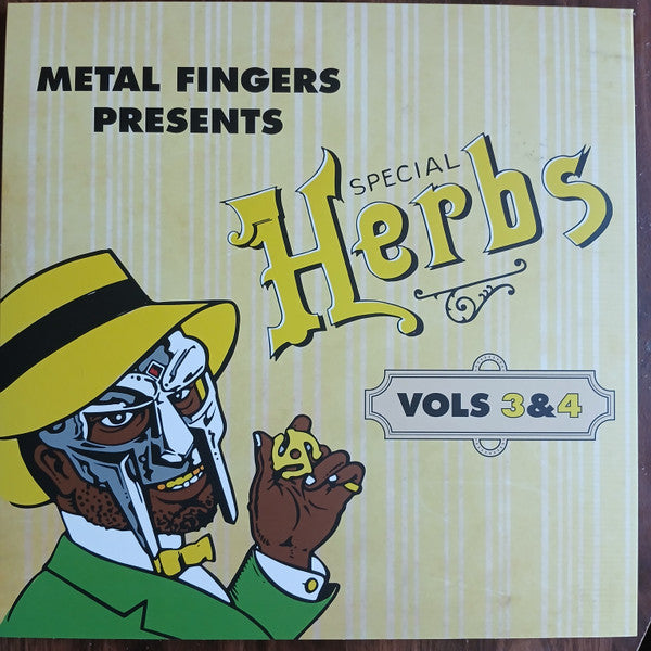 Metal Fingers : Special Herbs (Vols 3&4) (2xLP, Comp, RE, Lem)