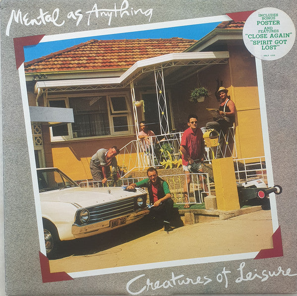 Mental As Anything : Creatures Of Leisure (LP, Album)