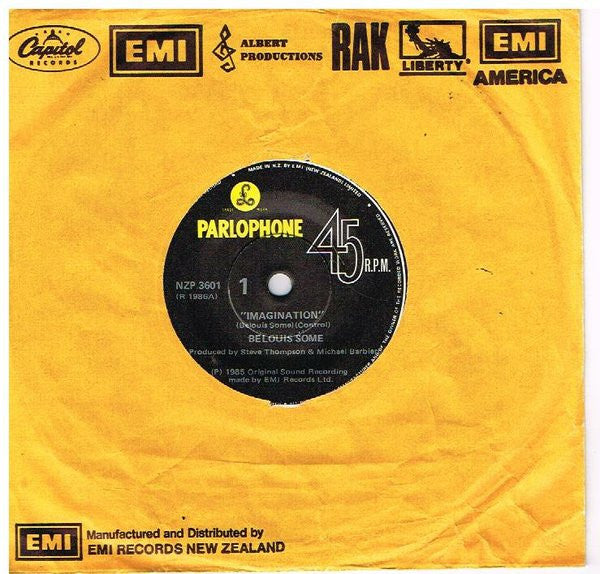 Belouis Some : Imagination (7", Single)