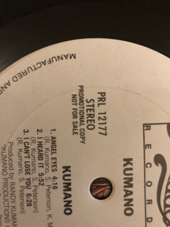 Kumano : Kumano (LP, Album, Promo)