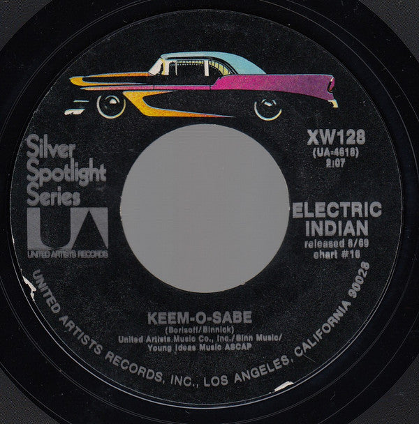 The Duals / The Electric Indian : Stick Shift / Keem-O-Sabe (7")