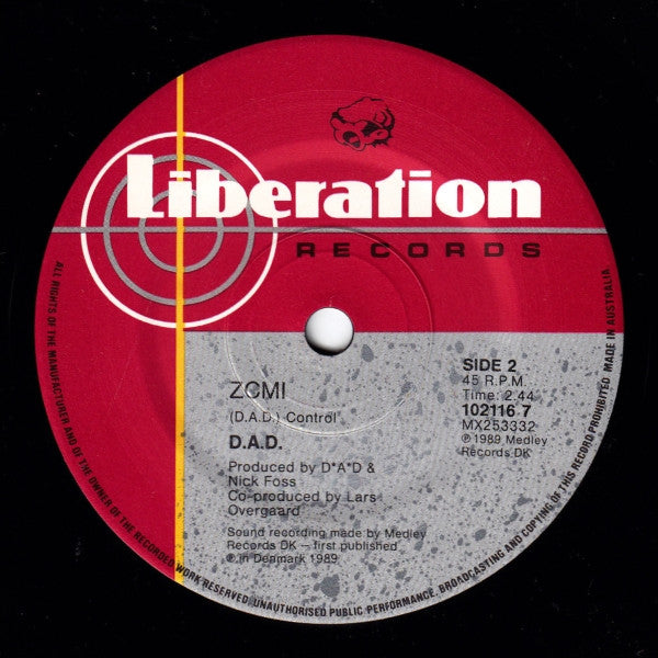 D*A*D* : Girl Nation (7", Single)