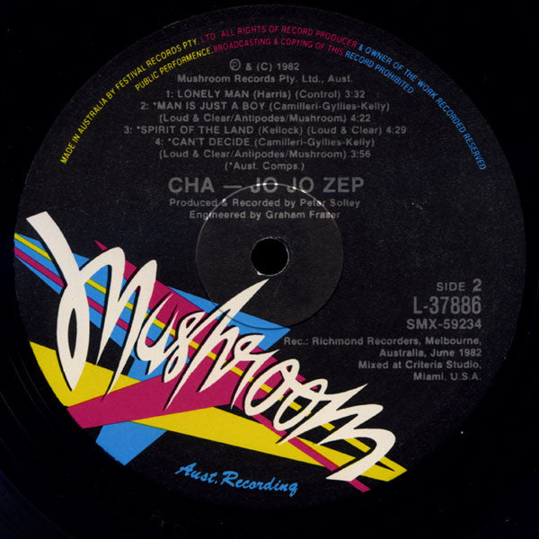 Jo Jo Zep : Cha (LP, Album)